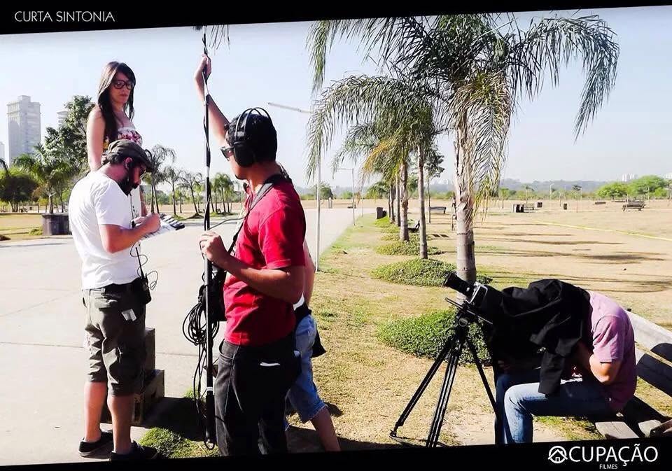 Bastidores de gravação em locação externa, Academia Internacional de Cinema