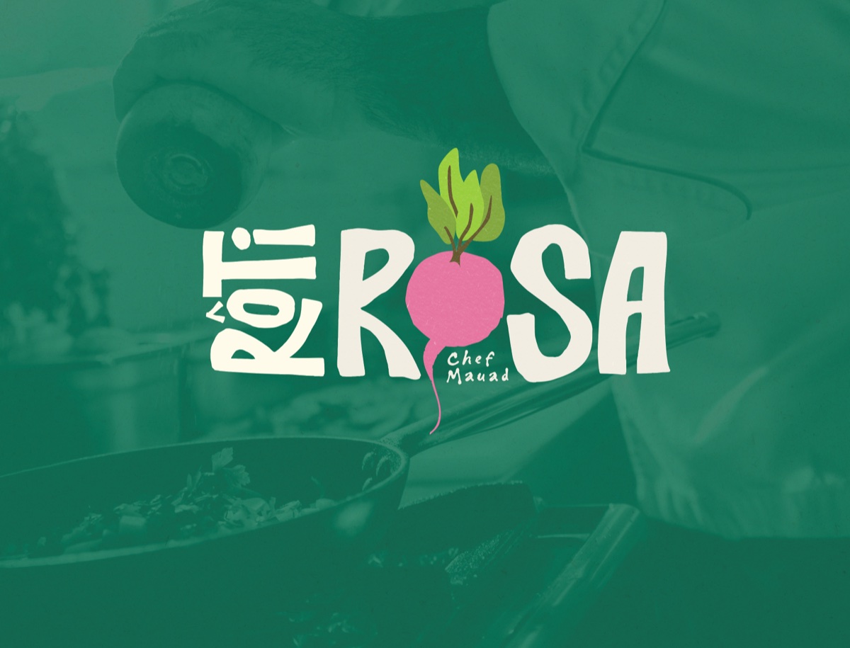 R&ocirc;ti Rosa, capa do projeto