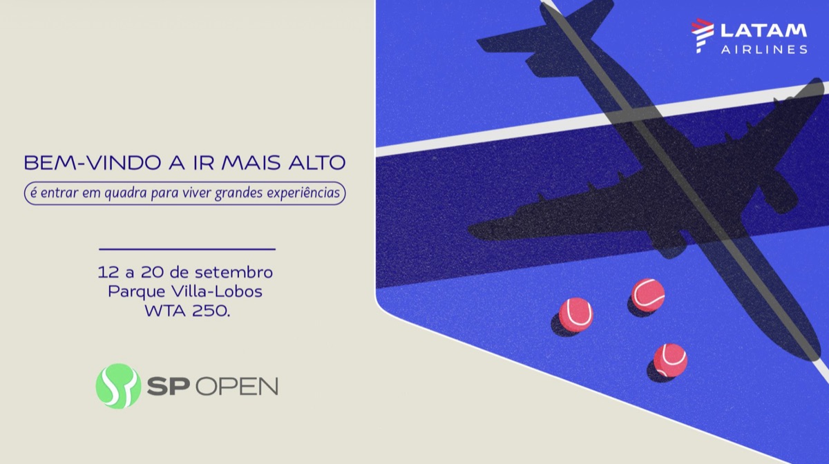 LATAM Airlines × SP Open — proposta de patrocínio