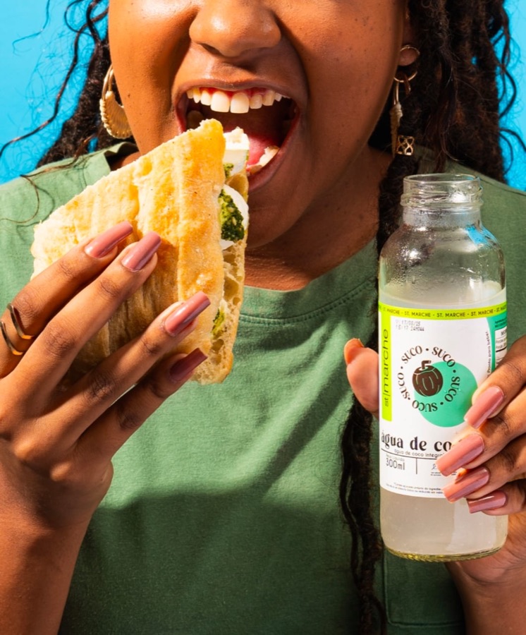 Embalagens Marca Própria St. Marche — foto do produto na gôndola
