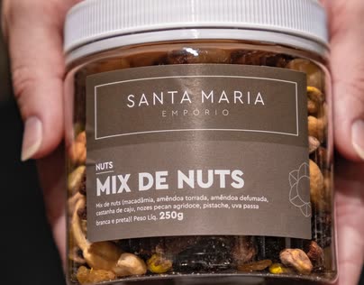 Embalagem Mix de Nuts — Empório Santa Maria