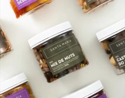 Embalagem Nuts — Empório Santa Maria